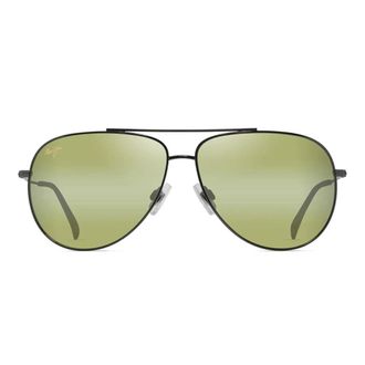 Maui Jim Sunglasses, unisex, Black, Size: 62 MM Hauoli XL