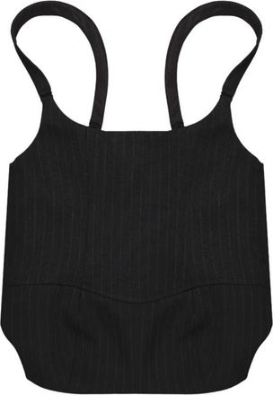 Misbhv Misbhv, Tops, Dames, Zwart, S, Sleeveless Top