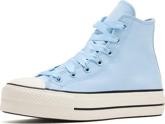 Converse Chuck Taylor All Star Lift Platform Peached Canvas High-top Womens Shoes Clear Skies/Egret/Black : 10.5 B - Medium