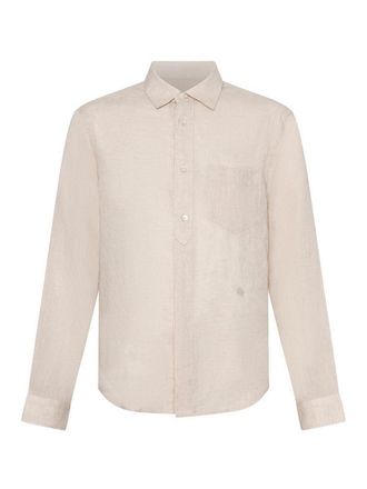 Jacob Cohen Light Beige Linen Shirt