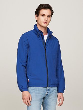 Tommy Hilfiger Mens Portland Lightweight Packable Windbreaker - Blue - XXXL