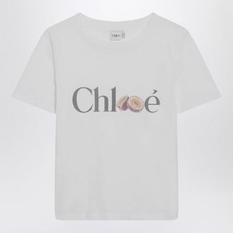 Chlo&eacute; T-Shirt With Logo Print