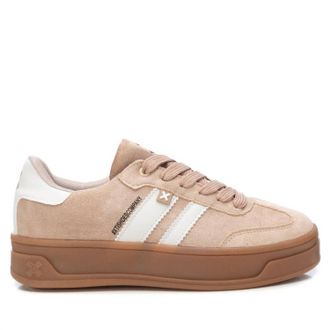 Xti Womens Trainer Sneakers In Beige