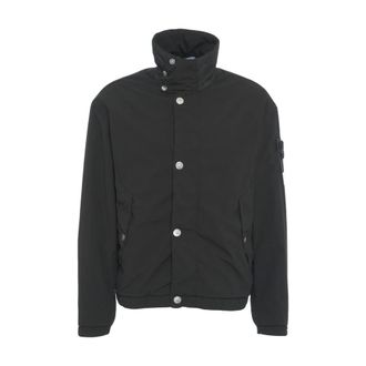 Stone Island Mens Clothing Jacket Nero Aw25
