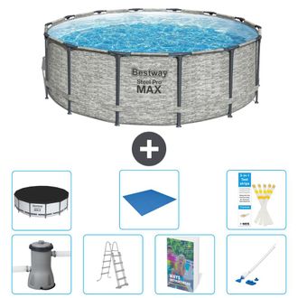 Bestway Piscina Bestway Steel Pro Max Redonda - 427x122 Cm - 8-piezas S616