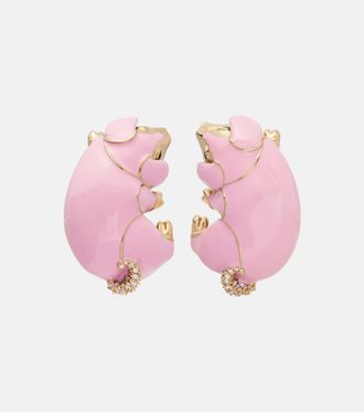 Gucci Embellished clip-on earrings