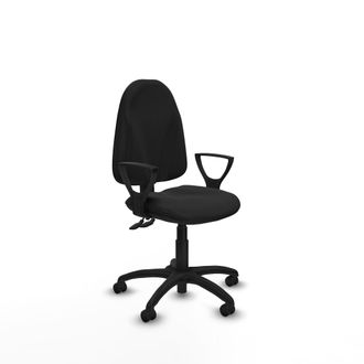 Piqueras y Crespo Piqueras Y Crespo Bfn01rp Silla De Oficina Negra Ergon&oacute;mica
