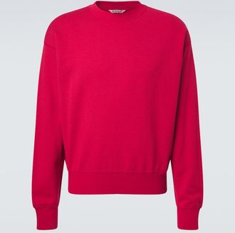 Auralee Cotton, wool and silk sweatshirt