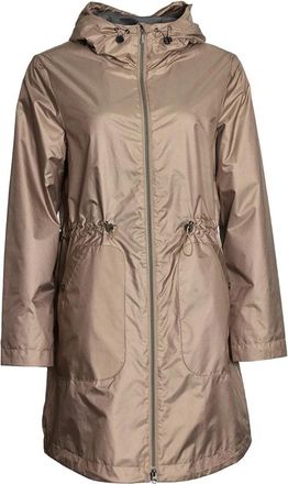 Danwear Lichtgewicht Taupe Overgangsjas - Dames - Zomerjassen - Beige - 2XL - Polyester - Jassen