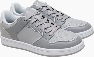 Ben Sherman Mens Ben Sherman Mens Club Leather Trainers - Grey - Size: 11