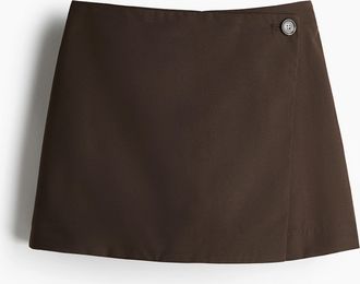 H&M Miniskort - Brown