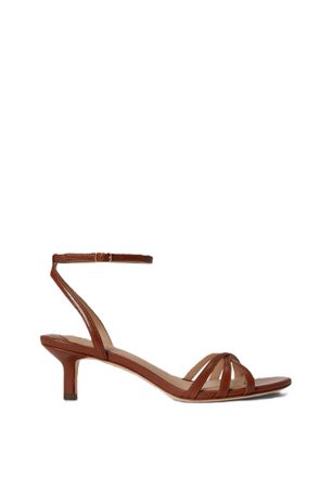 Ralph Lauren Crisscross Sandal with Slim Ankle Strap