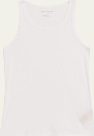 Majestic Filatures Lyocell Cotton Baby Ribbed Tank