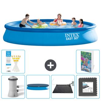 Intex Piscina Easy Set Redonda - 457x84 Cm - 7-piezas S195