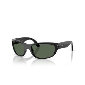 Ray-Ban Mini Balorama Zonnebril - unisex - Zonnebrillen - Zwart - 55 MM - Accessoires
