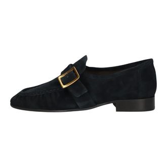 Stefano Lauran E8172 Loafer - Dames - Schoenen - Blauw - Maat: 37 EU Zijde