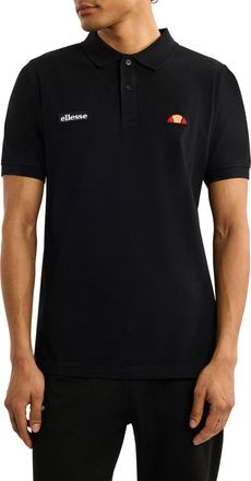 Ellesse Heren Monvali Poloshirt (Zwart)
