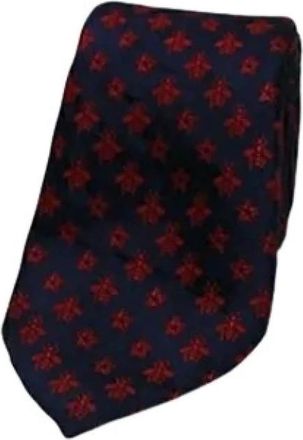 Gucci Pre-owned Cravat - Heren - Vintage Accessoires - Blauw - ONE Size - Vintage