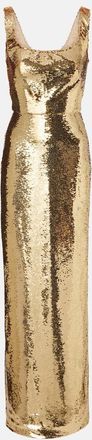 Monique Lhuillier Sequined gown
