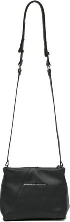 Maison Margiela Tassen, Dames, Zwart, ONE Size, Leer, Japanse Vouw Crossbody Tas