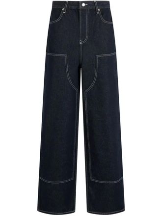 Liu Jo Gerafelde jeans - Blauw