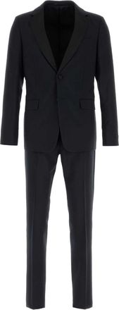 Prada Midnight Blue Wool Blend Suit