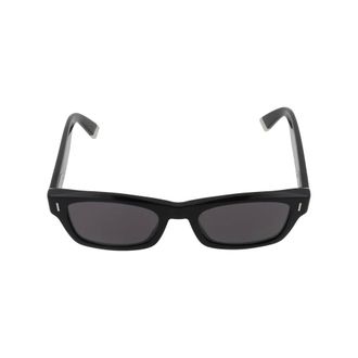 Dior Tailoring S3I Zonnebril - Dames - Accessoires - Zwart - Maat: 52 MM Leer