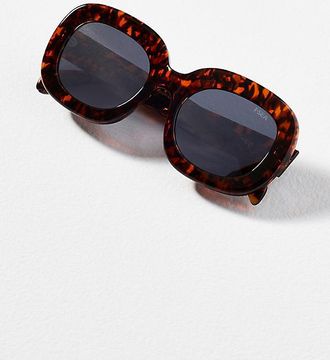 I-SEA Oversized Oval Retro Tort Sunglasses