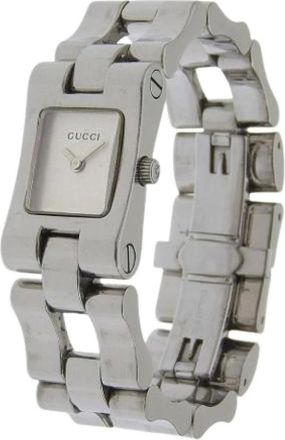 Gucci Pre-owned Watches, female, Gray, Size: ONE SIZE Pre-owned Vintage Wristwatch