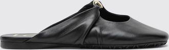 Loewe Mules Pebble in pelle nappa con design drappeggiato