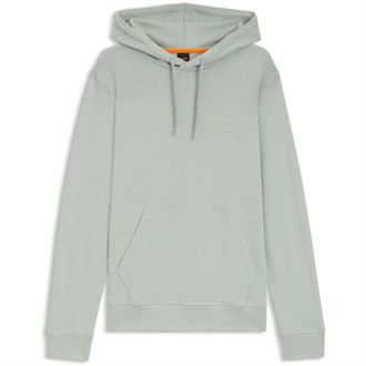 HUGO BOSS Heren Wetalk Pullover Hoodie (Zilver)