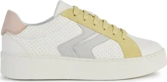 Geox Skyely Sneakers - Dames - Sneakers - Wit - 37 EU - Polyester - Schoenen