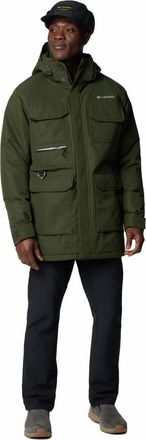 Columbia Mens Landroamer II Parka, Greenscape, Large, Greenscape, Large