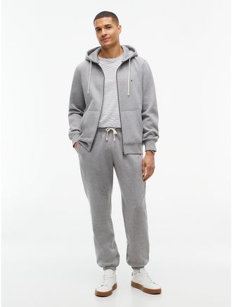 Tommy Hilfiger Mens Solid Fleece Jogger - Grey Heather - XXL