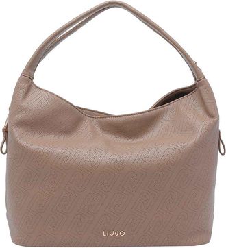 Liu Jo Mocha Logo Tote Bag