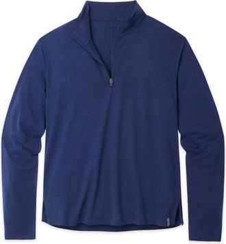 Stio | Womens Divide Half Zip Top, Size Extra Small in Mountain Shadow Heather