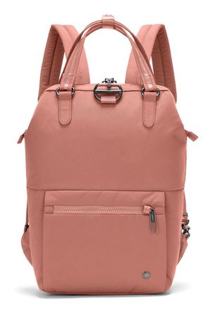 Pacsafe Womens Citysafe Cx 11l Anti Theft Mini Backpack-Fits 13 Laptop, Econyl Rose, 11 Liter, Citysafe Cx 11l Anti Theft Mini Backpack - Fits 13 Laptop
