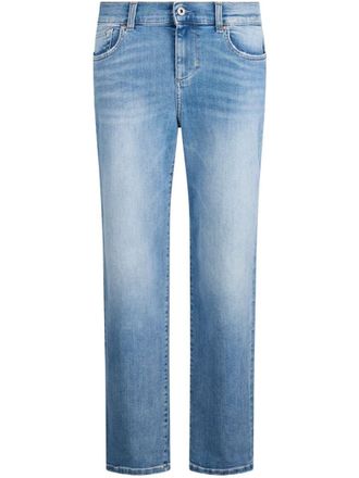Liu Jo Long Flared Stretch Cotton Jeans