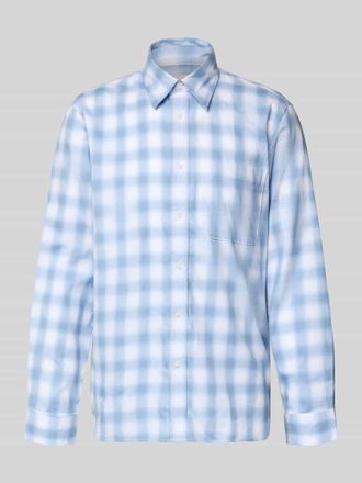 Selected Regular Fit Freizeithemd aus reiner Baumwolle Modell BOB in Hellblau, Gr&ouml;&szlig;e XXL