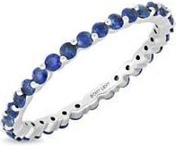Bony Levy El Mar Blue Sapphire Eternity Ring in 18K White Gold at Nordstrom Rack, Size 6.5