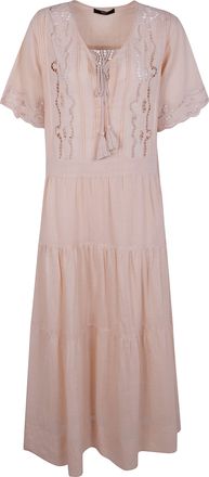 Seventy Ramie Embroidered Dress