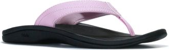 Olukai Womens Ohana Beach Sandals In Paradise Pink / Lava Rock