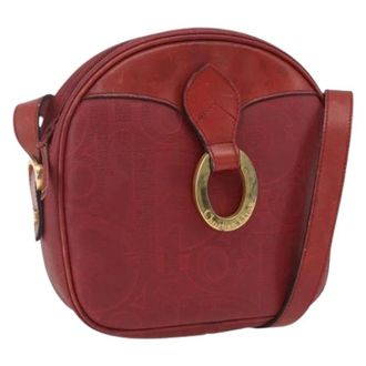 Dior Borsa a spalla Pre-owned Trotter in tela - - Pre-owned - Donna - Rosso - ONE SIZE