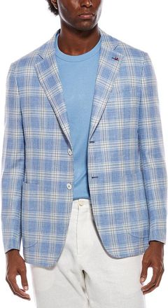 Isaia Wool, Silk, & Linen-Blend Jacket