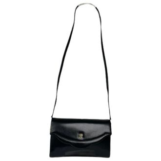 Givenchy Pre-owned Cross Body Bag - Dames - Pre-owned - Zwart - Maat: ONE Size Leer