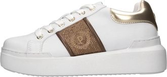 Pollini Nuke 45 - Dames - Sneakers - Wit - 38 EU - Leer - Schoenen