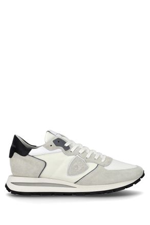 Philippe Model Tropez Suede Nylon Black Trim Sneakers