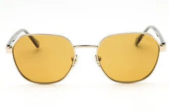 Guess GU00116 Round Metal Sunglasses - Gold