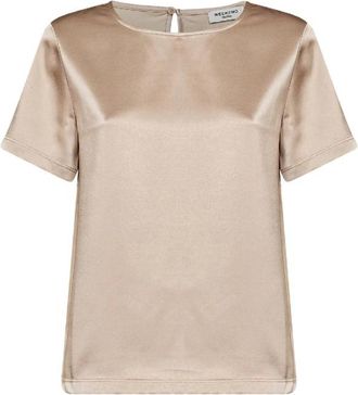 Max Mara Max Mara Weekend Truien - Dames - Blouses - Roze - L - Polyester - Overhemden