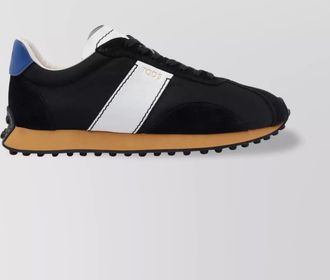 Tod's suede leather low-top sneakers
